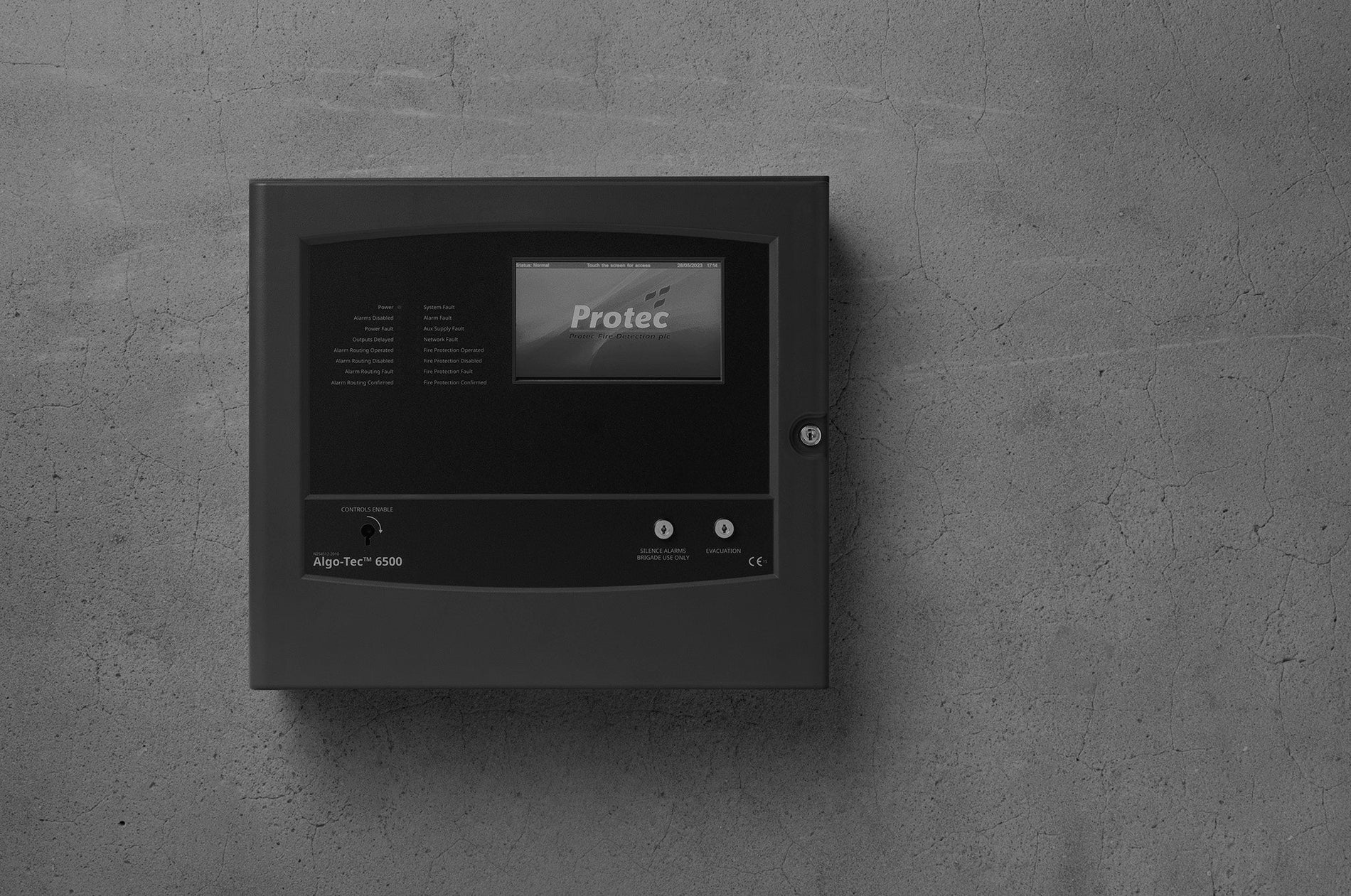 Smart, Compliant, Ready: The Protec 6500 Addressable Fire Alarm System.